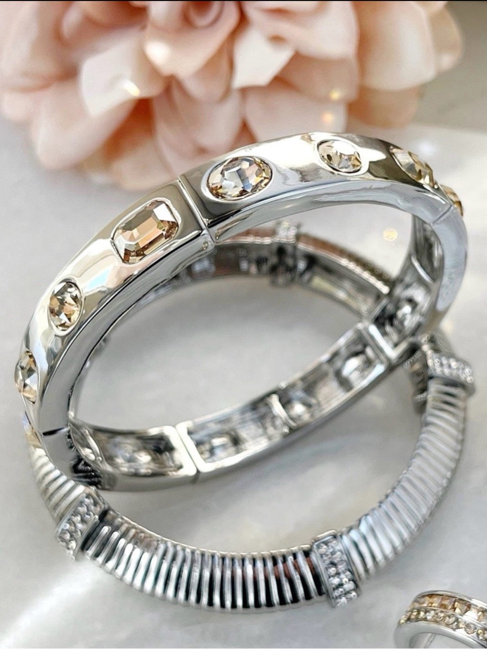 Park Lane “Bubbly” Bracelet with Champagne Crystals, Limited Edition